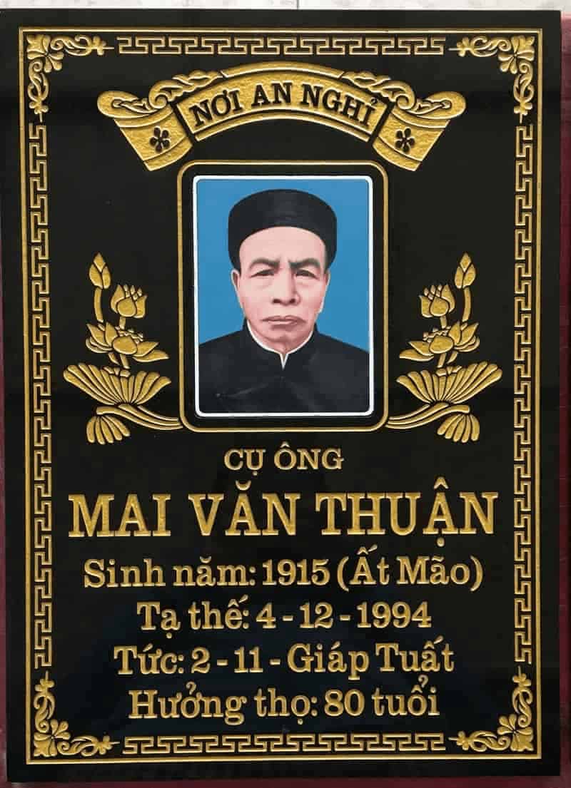 Mẫu Bia Mộ AV02