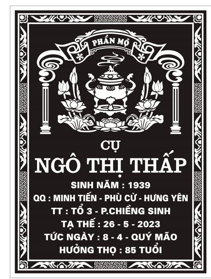 Bia Men Xương Gốm - MK01