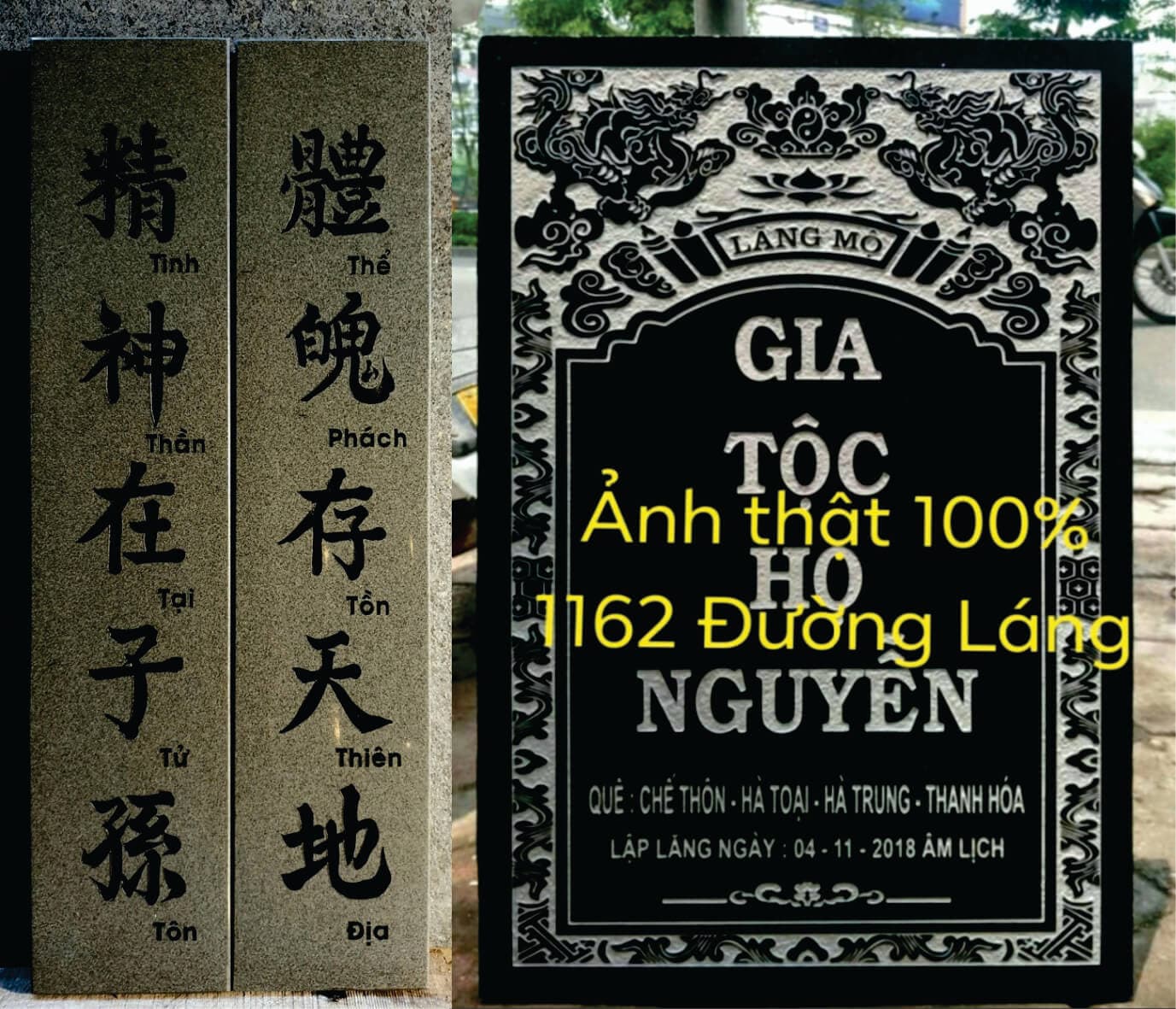 Mẫu Bia Lăng Mộ Đẹp