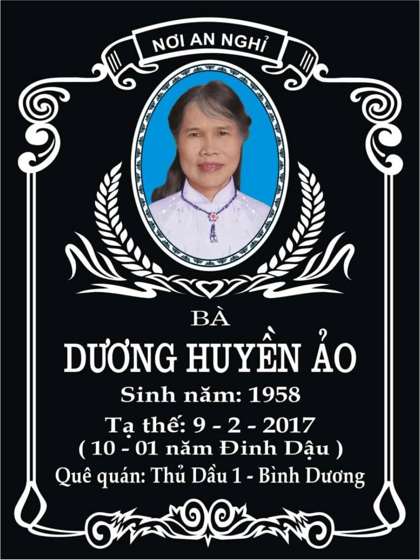 Mẫu bia mộ 03