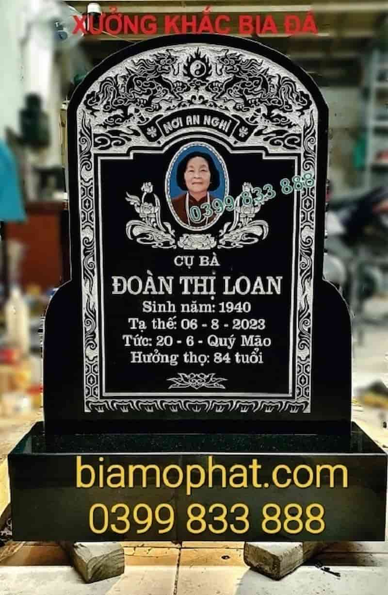 Mẫu bia mộ 09