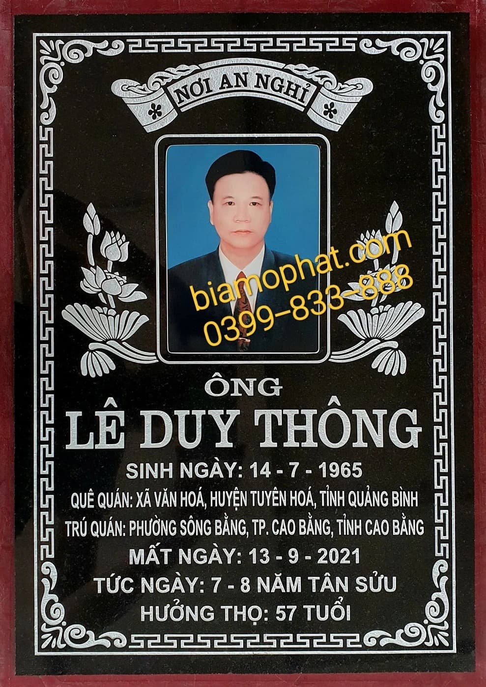 Mẫu Bia Mộ  - AV01