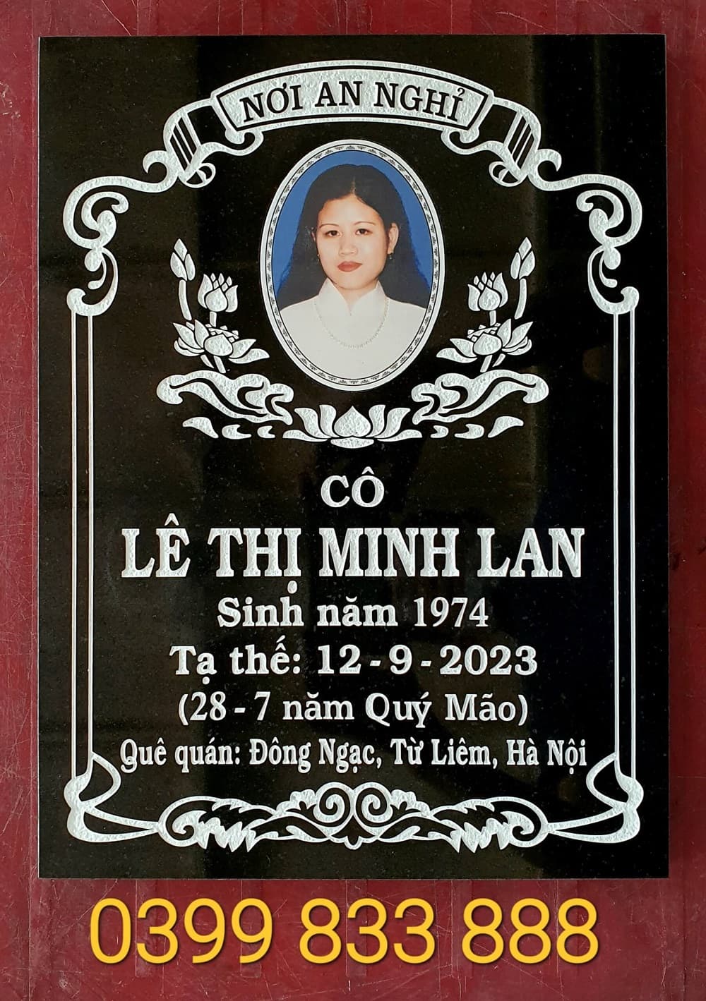 Mẫu Bia Mộ - KA01