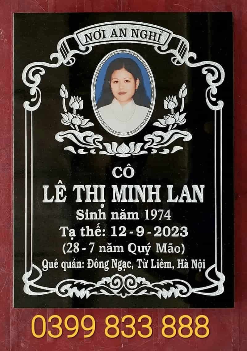Mẫu Bia Mộ - CA08