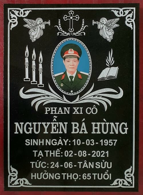 Mẫu Bia Mộ Công Giáo - 04